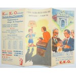 K.K.O. - broszura reklamowa, 1937 rok.