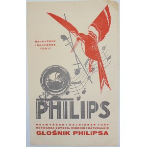 Philips- głośniki radiowe,ok. 1927r.
