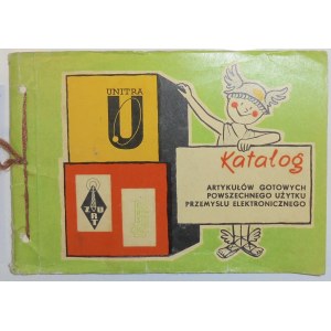 Unitra - katalog, 1966 rok, ilustr. G. Miklaszewski