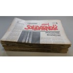 Solidarność - tygodnik, całka nr 1-37, 1981 r.