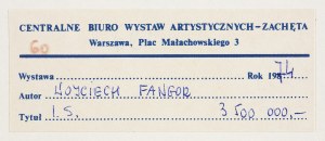 Fangor Wojciech, I.S. (INTER-FACIAL SPACE), 1974