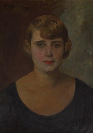 Salomon Meisner[Maisner, Mejzner], Portret blondynki