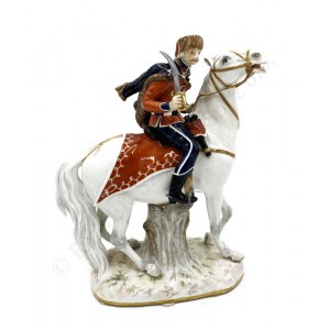 Figura Huzar na koniu, Miśnia