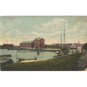 Pocztówka Port Norden Hafen