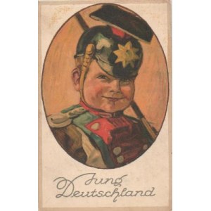 Pocztówka Jung Deutschland Vaterlandischer Frauen Verein