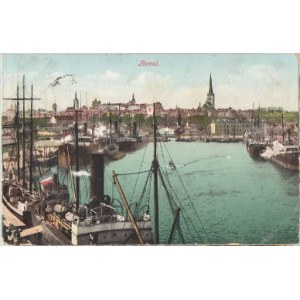 Pocztówka Port Tallinn Reval