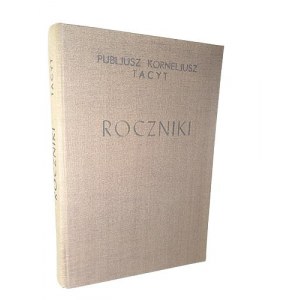 Roczniki Publjusz Korneljusz Tacyt, 1930