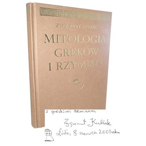 Zygmunt Kubiak Mitologia Greków i Rzymian autograf