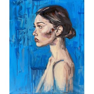 Joanna Jamielucha, Frau in Blau