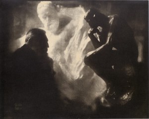 Edward STEICHEN (1879 - 1973), Rodin-Le Penseur, Paris, 1902