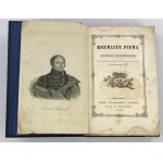 Kropiński Ludwik - Rozmaite pisma byłego jenerała Wojsk Polskich i wielu towarzystw uczonych członka [1844] [oprawa skórzana]