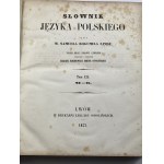 Linde Samuel Bogumił - Słownik języka polskiego Tom I-VI [komplet] [skórzane oprawy] [Wydanie drugie, poprawne i pomnożone]