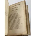 [Lukan] Lukanii Marcus Anneus - Pharsalia [Paryż 1822]