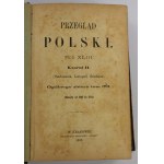 Przegląd Polski Rok XLIII Kwartał II (październik, listopad, grudzień), ogólnego zbioru tom 170 [1908]