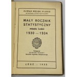 Mały rocznik statystyczny miasta Łodzi 1930 - 1934
