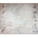 [Mapa tras kolejowych Europy Środkowej] Ritter Julius, Hauptverkehrslinien von Europa: Richtiggestelt
