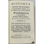 Bandtkie Jerzy Samuel, Historya drukarń krakowskich, od zaprowadzenia druków do tego miasta aż do czasów naszych, wiadomością o wynalezieniu sztuki drukarskiey poprzedzona