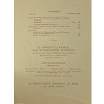 La France et la Pologne dans leurs Relations Artistiques: annuaire historique édite par la Bibliothèque Polonaise de Paris volume 1 nr 1-4 w 3 wol.