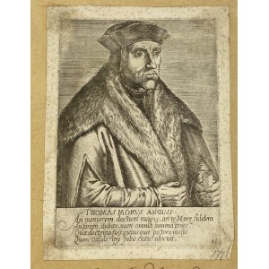Tomasz Morus. Lord i kanclerz króla ang. Henryka VIII 1480-163, miedzioryt