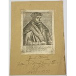 Tomasz Morus. Lord i kanclerz króla ang. Henryka VIII 1480-163, miedzioryt