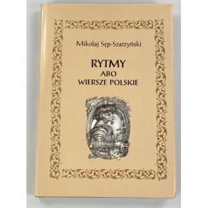 Szarzyński Sęp Mikołaj, Rytmy abo Wiersze polskie [reprodukcje 15 gwaszy Jana Lebensteina]