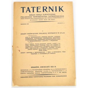 Taternik. Rocznik XIX Zeszyt 4