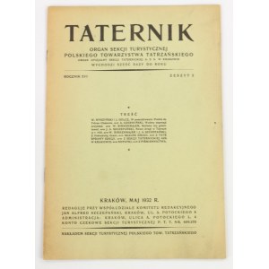 Taternik. Rocznik XVI Zeszyt 2 [1932]