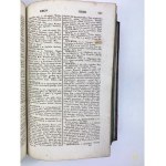 [Vilnius 1841] Bobrowski Florian, Lexicon Latino - Polonicum. Lateinisch - gedrucktes Wörterbuch. Jozef Zawadzki - Beeindruckende Bindung! [Halbleder]