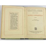 Dickens Charles, David Copperfield [Preserved cover by K. Sopoćka] [Ex libris].