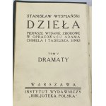 Wyspiański Stanisław, Dramaty. Bd. 5. erste Sammelausgabe