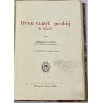 Polinski Aleksander, Dzieje muzyki polskiej w zarysie [Half-shell].