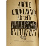 Tyrowicz Ludwik, Lettering in advertising