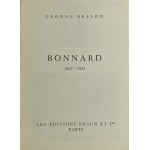 Besson George, Bonnard 1867-1947 [Les Maitres]