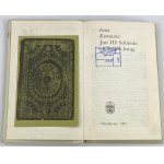 Komasara Irena, Jan III Sobieski - Liebhaber von Büchern [Buchreihe].