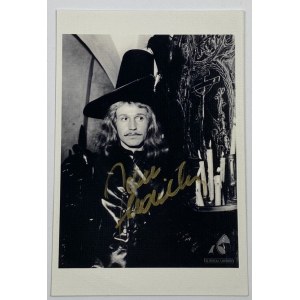 Photograph autographed by Jan Nowicki