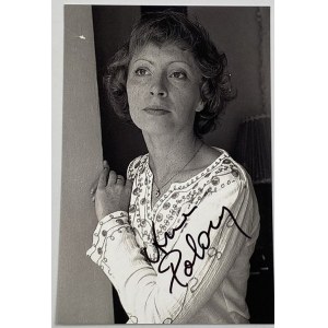 Foto mit Autogramm von Anna Polony