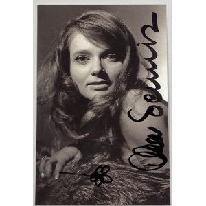 Autographed photograph of Anna Seniuk