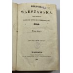 [Tyzenhaus] Library of Warsaw journal devoted to the sciences, arts and industry. 1856. vol. IV