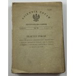 Journal of the laws of the Republic of Poland. No 35. R. 1920. treaty of peace