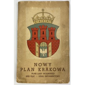 Launer Adam, New Plan of Krakow [before 1939].
