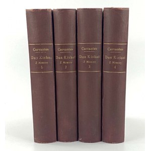 Cervantes Saavedra Miguel de, Precocious Hidalgo don Quixote of Mancha. A Novel. T. 1-4