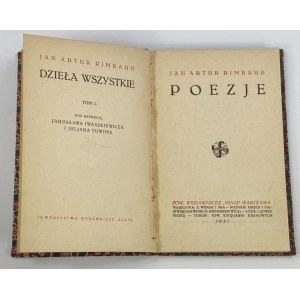 Rimbaud Arthur, Poezje [1921]