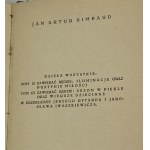 Rimbaud Arthur, Gedichte [1921].