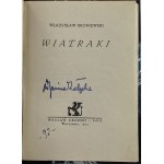Broniewski Władysław, Wiatraki [Debüt!][Halbschale].