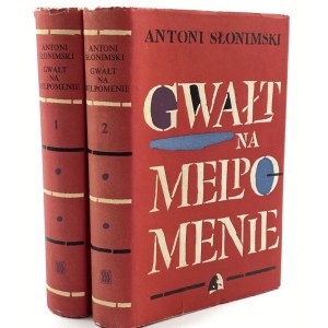 Słonimski Antoni, Vergewaltigung der Melpomena, vol. I- II [1. Auflage][niedrige Auflage].