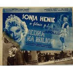 Program filmowy Jedna na milion w kinie Apollo [Kwiecień 1937]