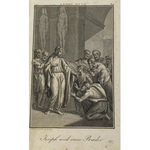 Schuler Édouard, copperplate engraving Joseph und seine Brüder