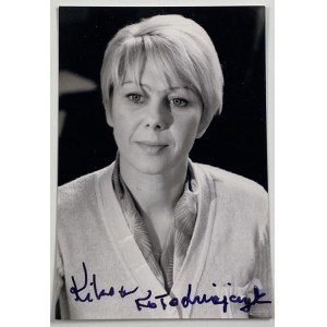 Fotografia z autografem Krystyny Kołodziejczyk