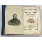 Kropiński Ludwik, Rozmaite pisma byłego jenerała Wojsk Polskich i wielu towarzystw uczonych członka [1844] [oprawa skórzana]