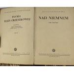 Orzeszkowa Eliza, Nad Niemnem vol. 1-3 mitherausgegeben [Halbleder].